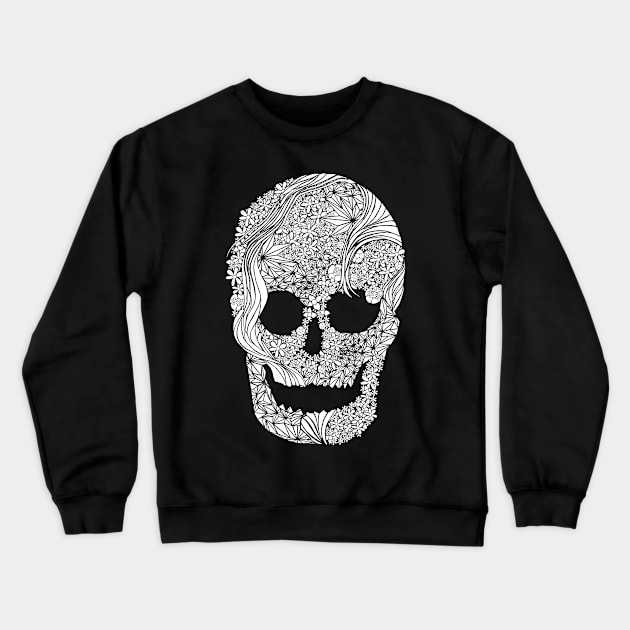 Dia de los muertos BL Crewneck Sweatshirt by DrTigrou